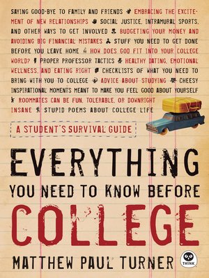 cover image of Everything You Need to Know Before College